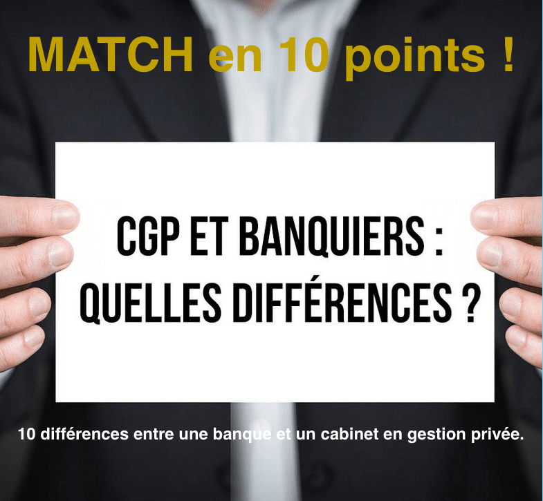 10 differences entre la bamque et le cabinet en gestion de patrimoine